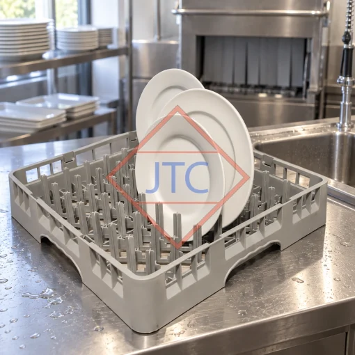 Plate tray rack – use example